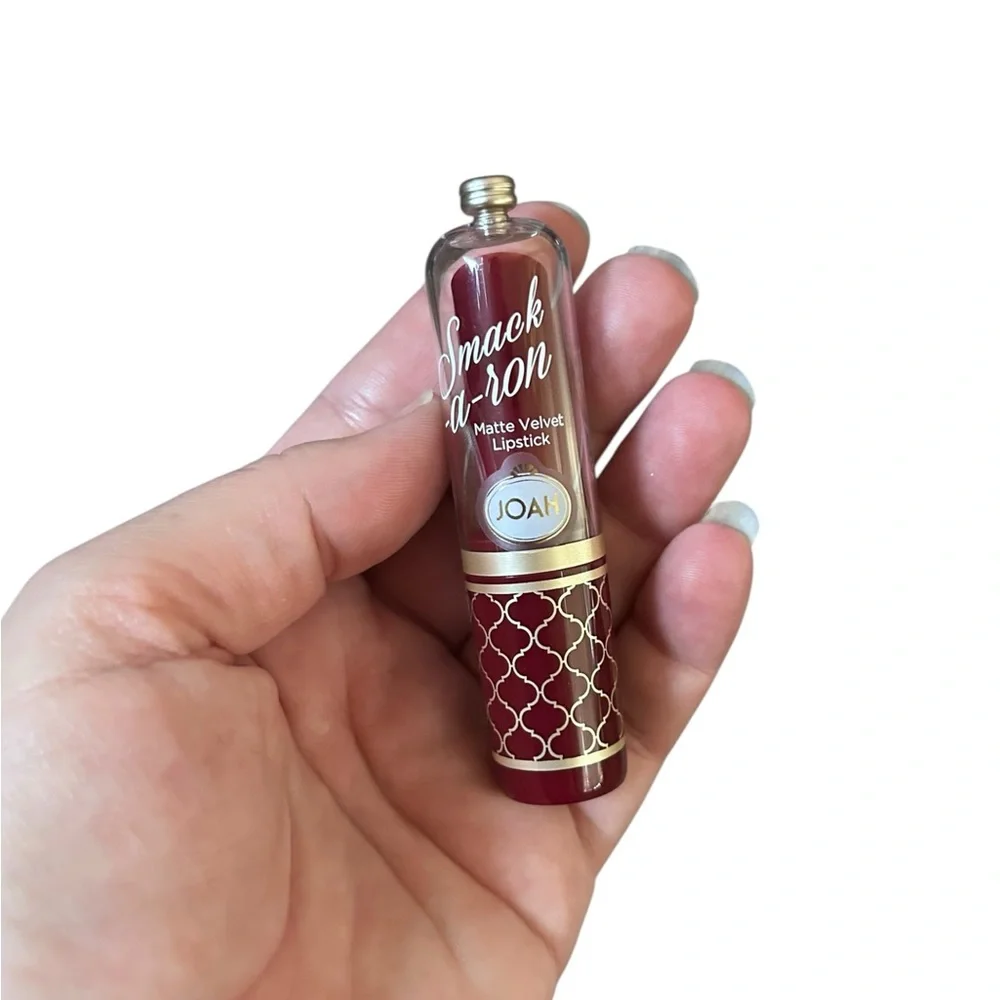 JOAH Smack-a-Ron Matte Velvet Lipstick in Black Forest Vampy Discontinued Sealed